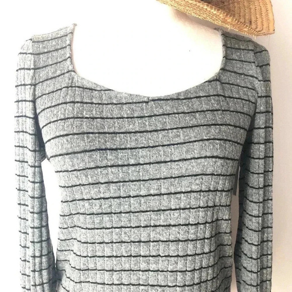 Pst Los Angeles Grey striped top Size XL X-Large - Picture 5 of 5